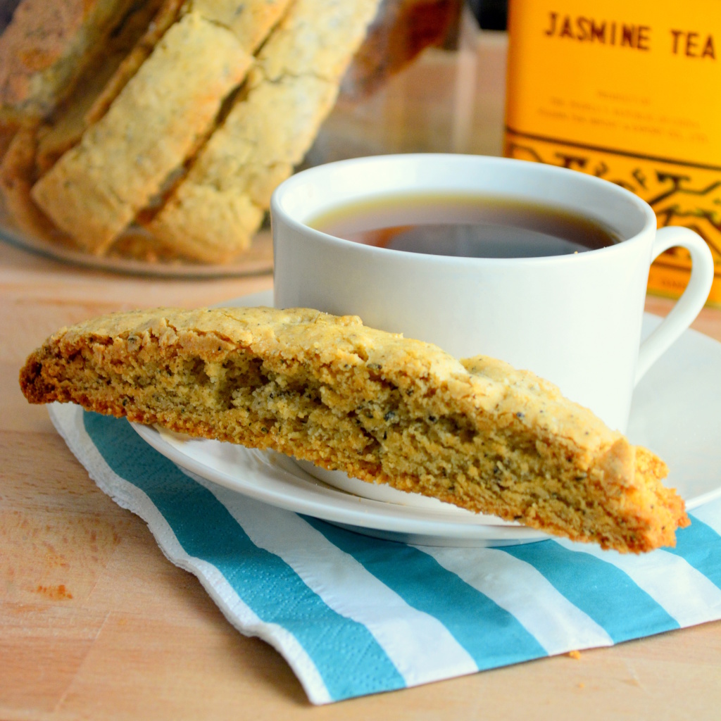 Jasmine Tea Biscotti builicious