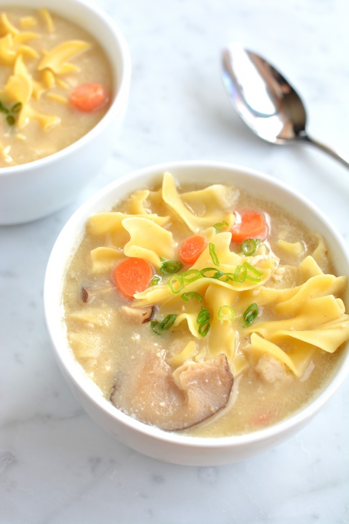 Chicken Noodle Miso Soup builicious