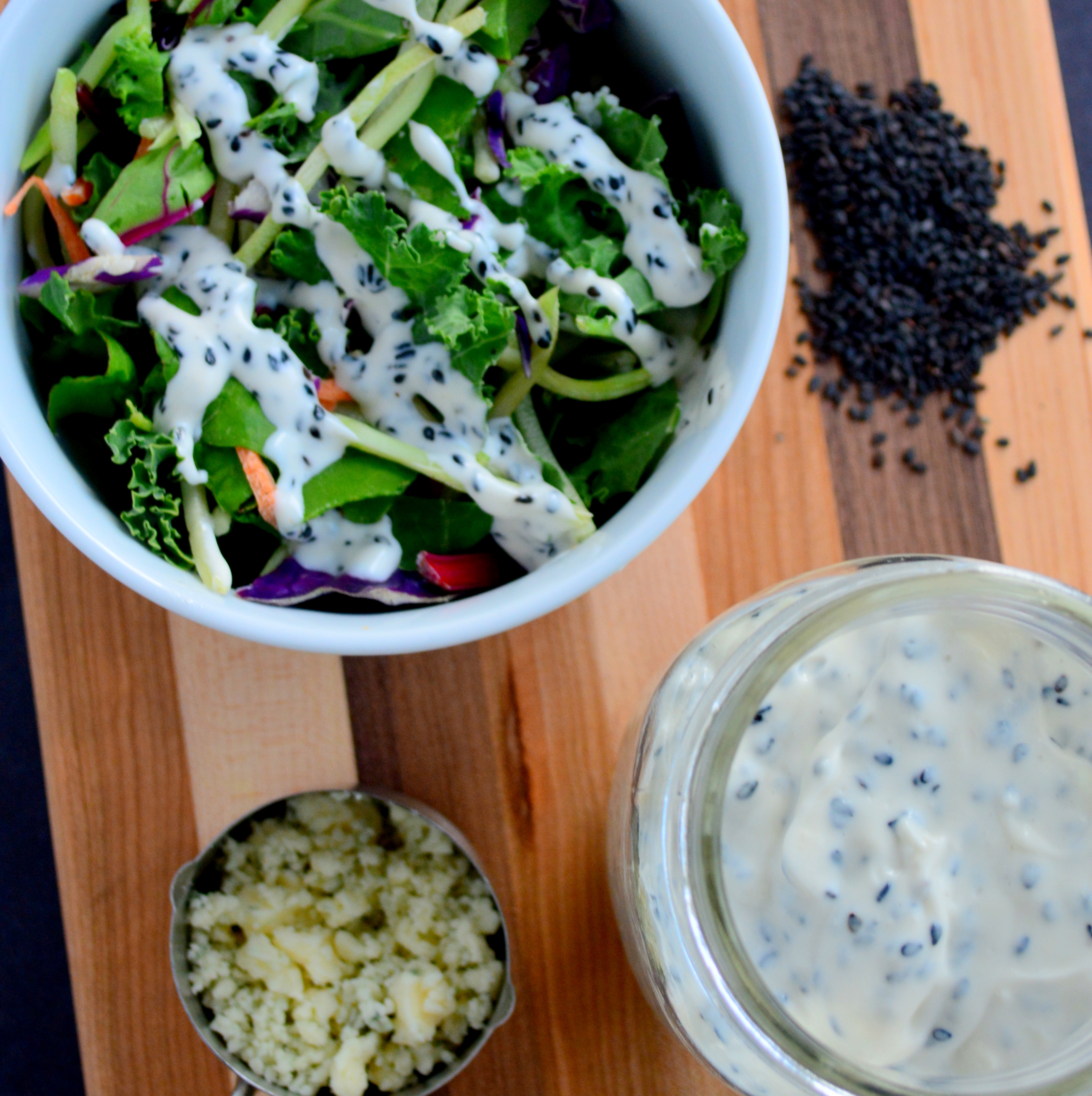 black and blue salad dressing Black n' Blue Grilled Steak Salad
